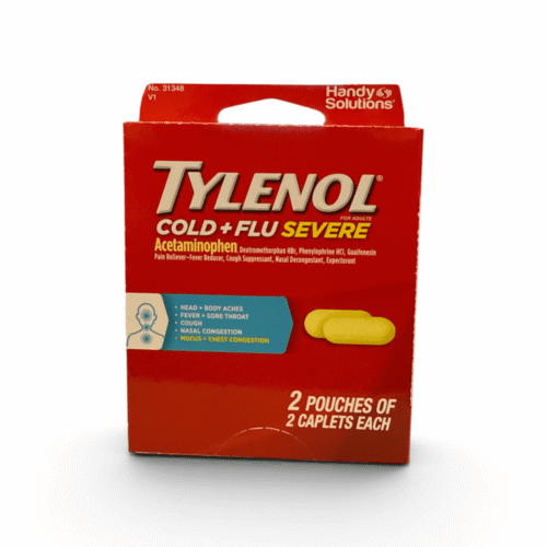Tylenol Cold & Flu Severe Blister Pack – 2 Caplets