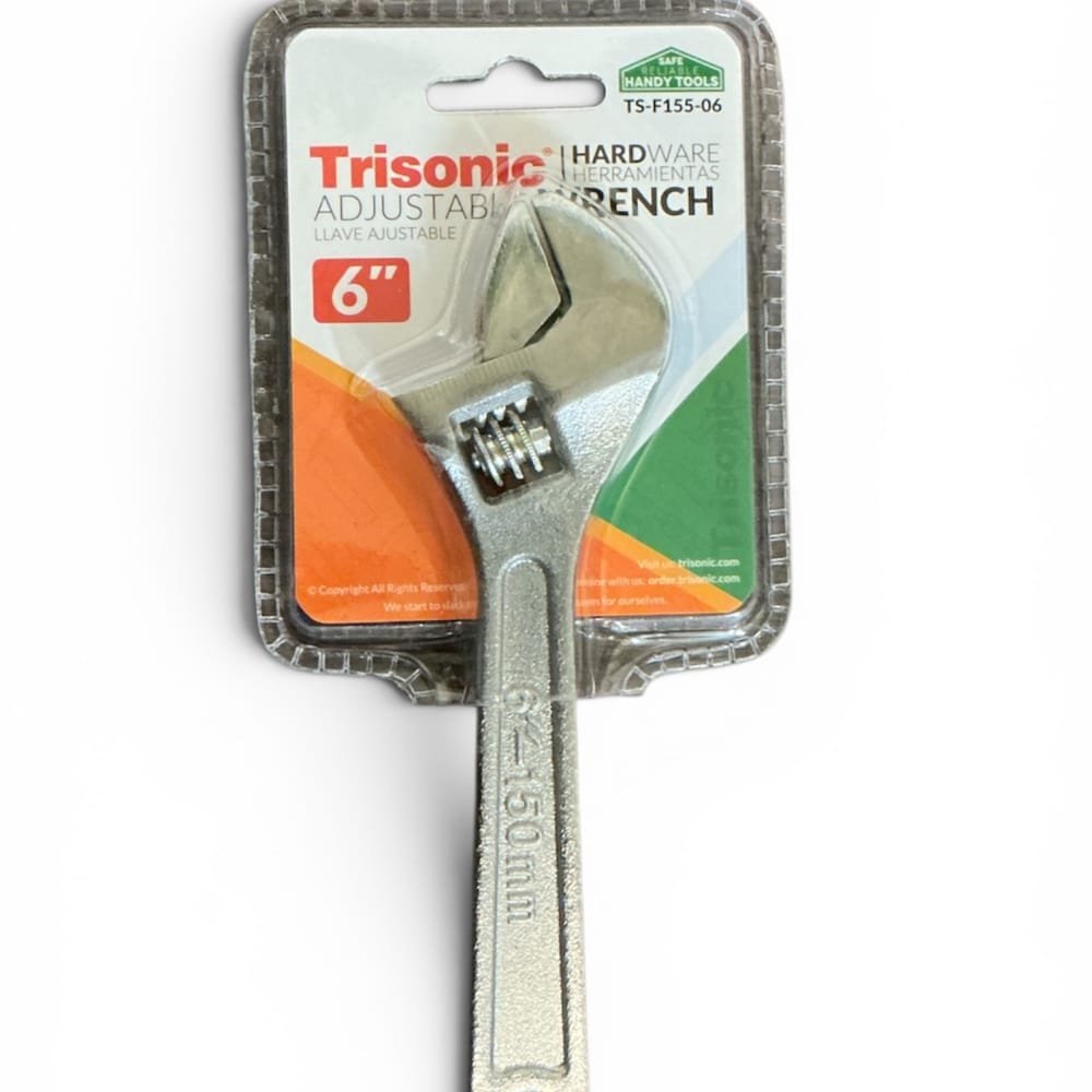 Trisonic Adjustable Wrench 6"