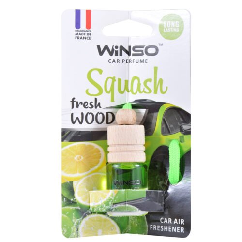 Winso-Car Air Freshener Fresh Wood Blister, 1Pk -Squash