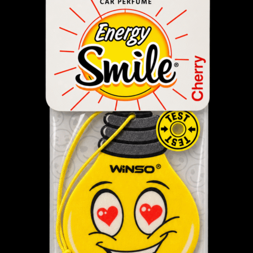 Winso- Car Air Freshener Energy Smile, 10 Pk – Cherry